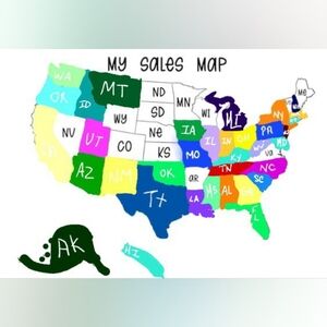 My January 2025 Sale Map